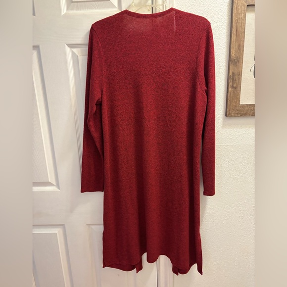 Torrid Floral Houndstooth Dress with Coordinating Duster Sweater - Picture 10 of 12